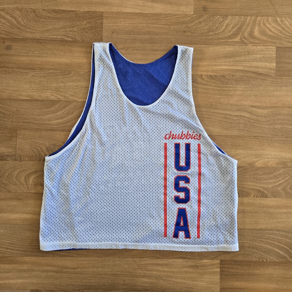 Chubbies Reversible USA Mesh Tank Top
